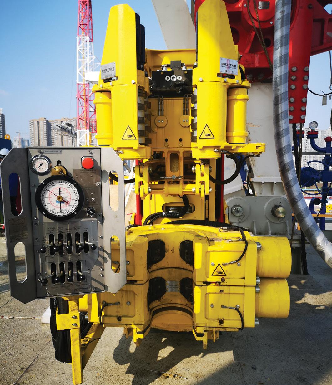 BENTEC Iron Roughneck equipment in operation